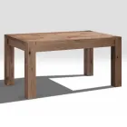 Rozkládací stůl s dýhovanými nohami a deskou Made in Italy - Tash Viadurini