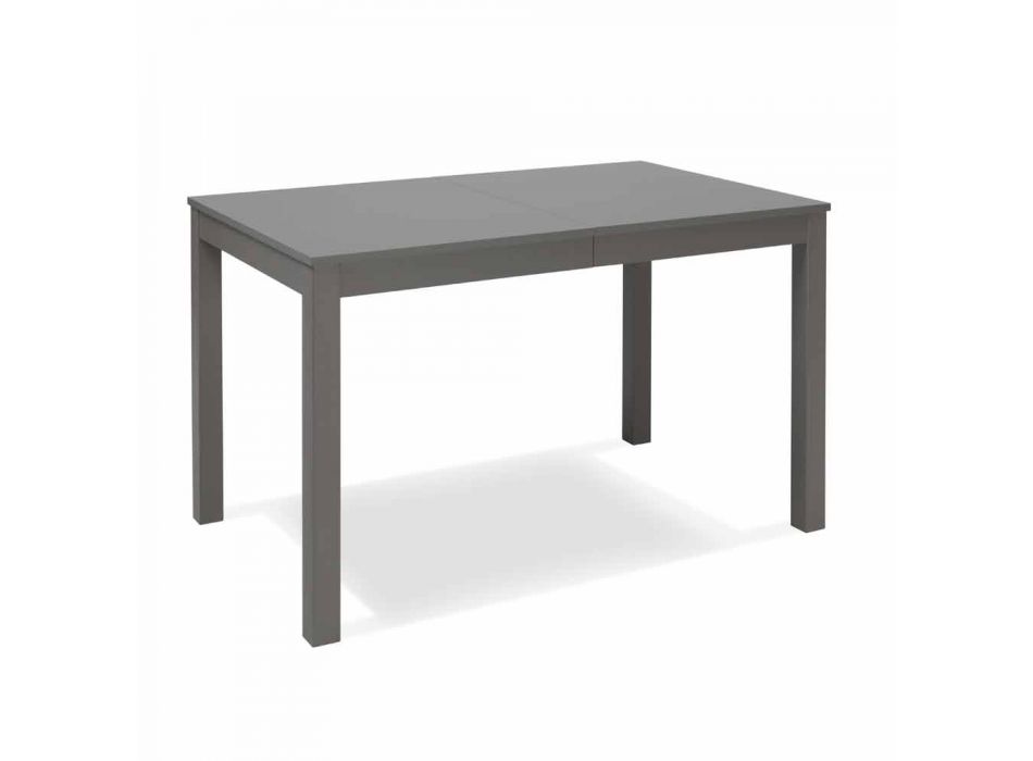 Prodloužení stolu s bukového dřeva nohy, L130 / 210xP80cm, Denisio Viadurini