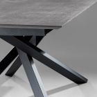 Rozkládací stůl s nohami S70 Made in Italy - Sagi Viadurini
