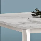 Rozkládací stůl s melaminovou deskou a kovovou základnou - Ariel Viadurini