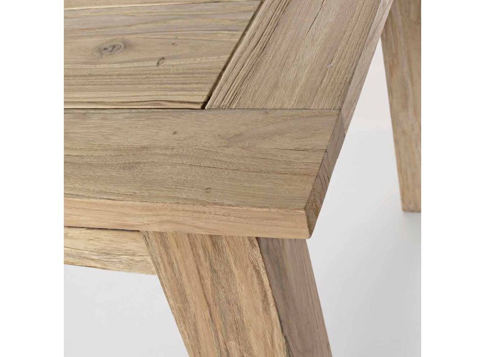 Rozkládací dřevěný zahradní stůl 8 lidí Design Homemotion - Gismondo Viadurini
