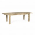 Rozkládací zahradní stůl na 260 cm ve dřevě, Homemotion 8 míst - Gismondo