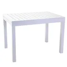 Rozkládací zahradní stůl vyrobený výhradně z hliníku - plech Viadurini