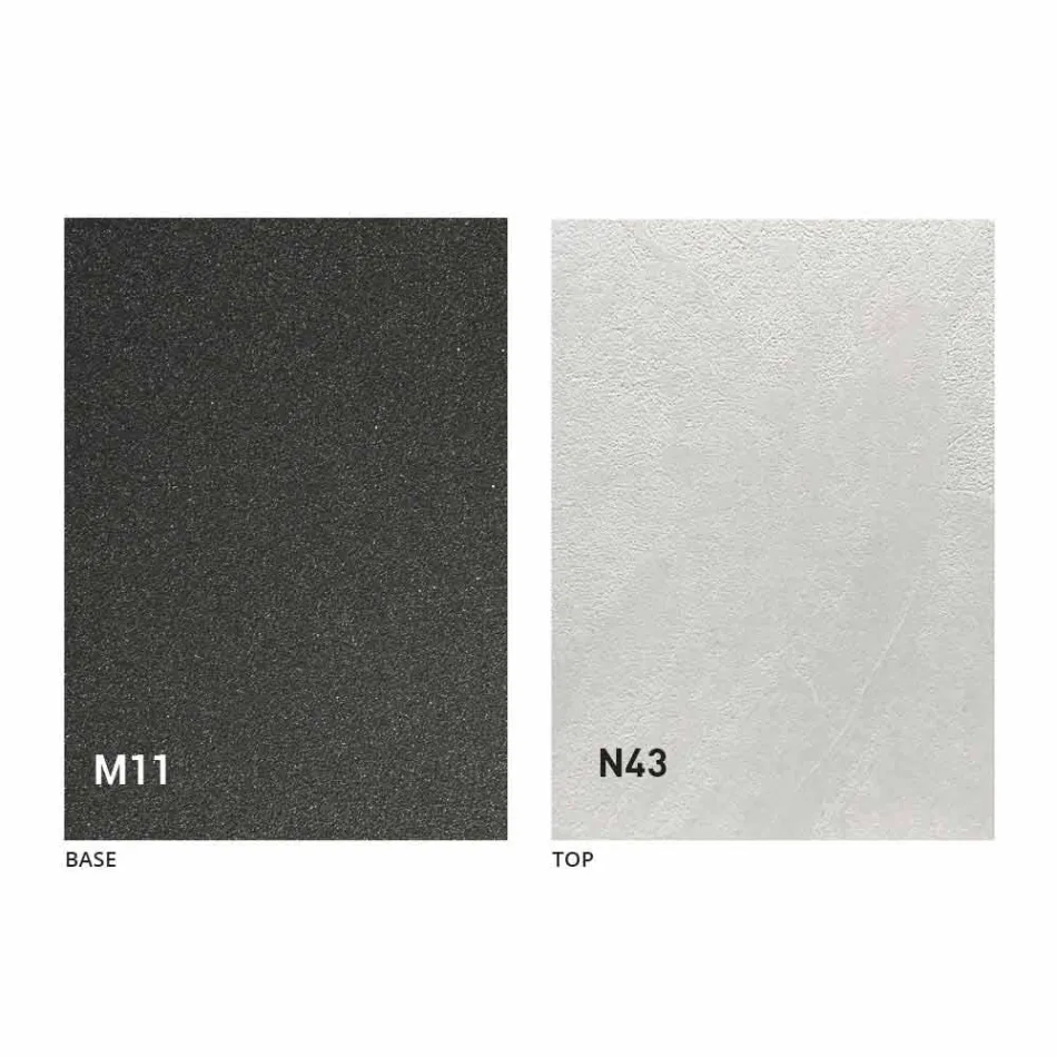 Rozkládací jídelní stůl ze dřeva a kovu do 280 cm - Gallotto Viadurini