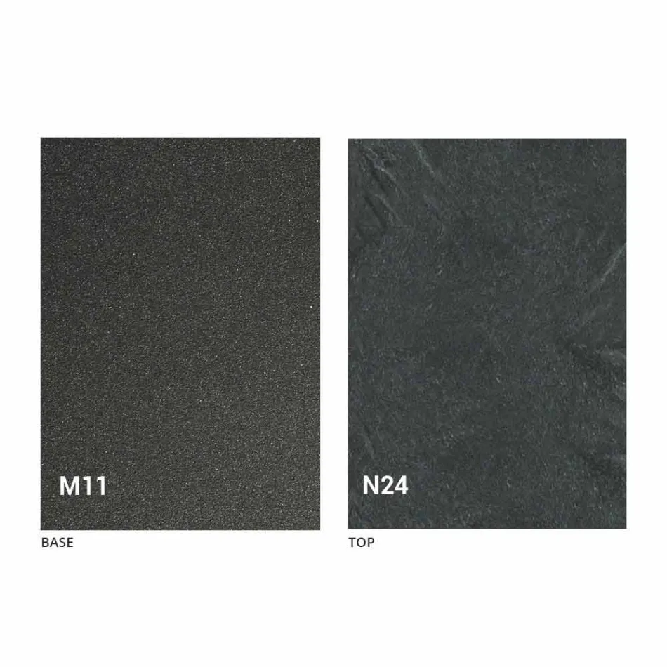 Rozkládací jídelní stůl ze dřeva a kovu do 280 cm - Gallotto Viadurini