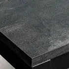 Rozkládací stůl do obývacího pokoje s melaminovou deskou a kovovými nohami - Shaila Viadurini