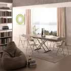 Rozšíření tabulku tabulky jídelní stůl Gilmore Viadurini