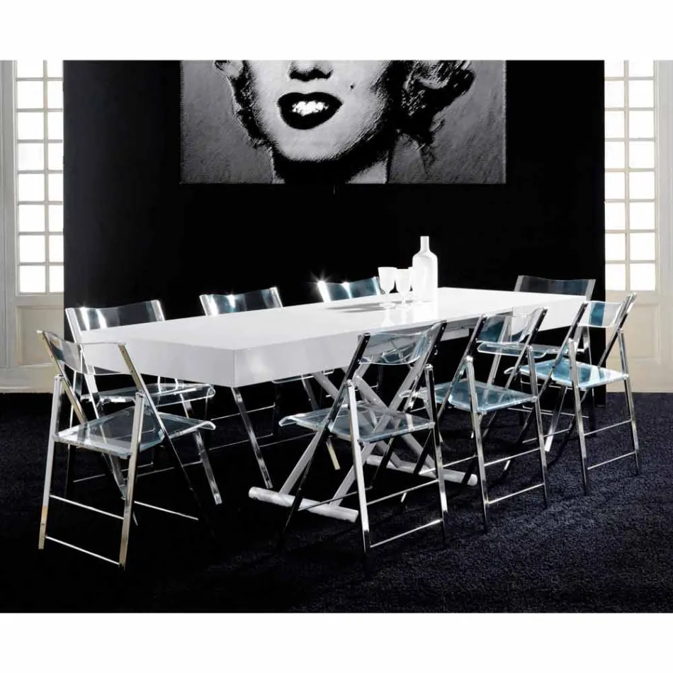 Rozšíření tabulku tabulky jídelní stůl Gilmore Viadurini