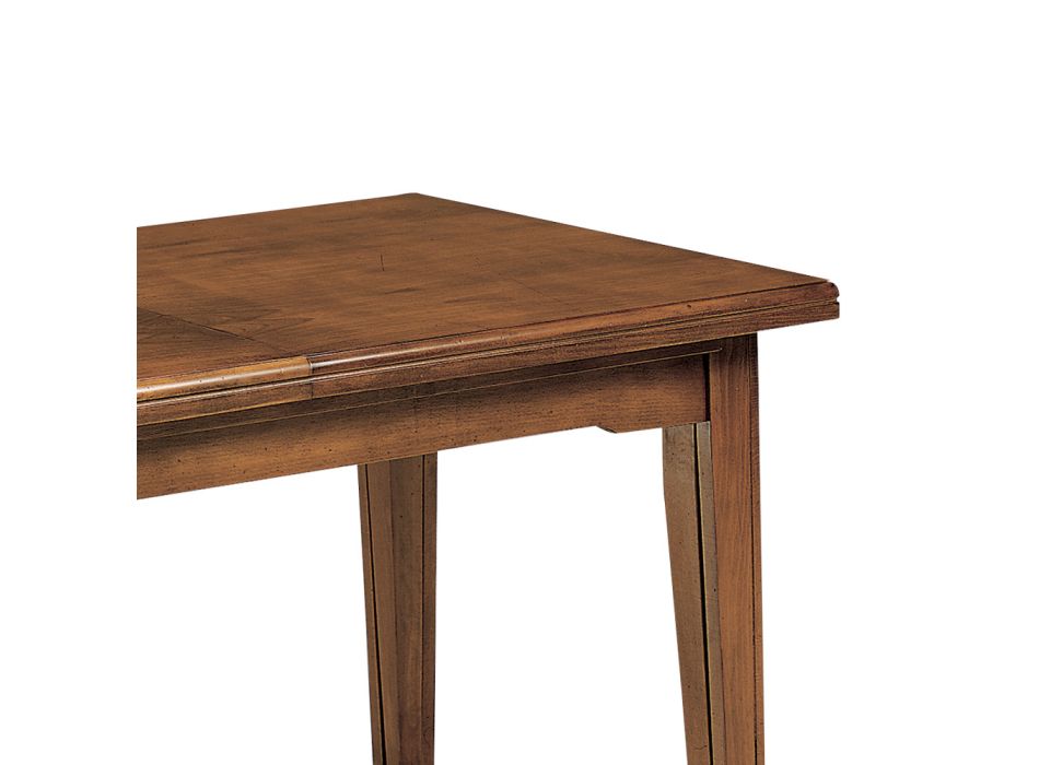 Rozkládací stůl v klasickém stylu Vyrobeno v Itálii - Řím Viadurini