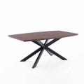 Design rozšiřitelný stůl v Mdf a kovu - Torquato