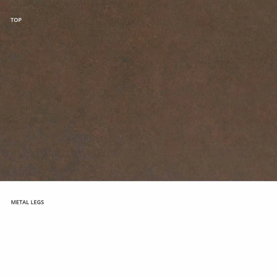 Rozšiřitelný stolek z keramického skla vyrobený v Itálii, Dionigi Viadurini