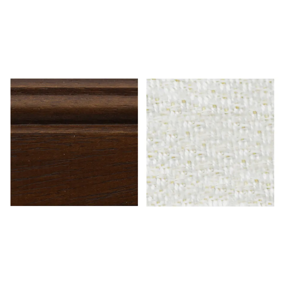 Rozkládací stůl a 2 židle z patinovaného ořechu Made in Italy - Biotit Viadurini