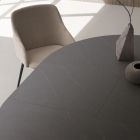 Rozkládací stůl až 180 cm Kulatý laminovaný Hpl Made in Italy - Bastiano Viadurini
