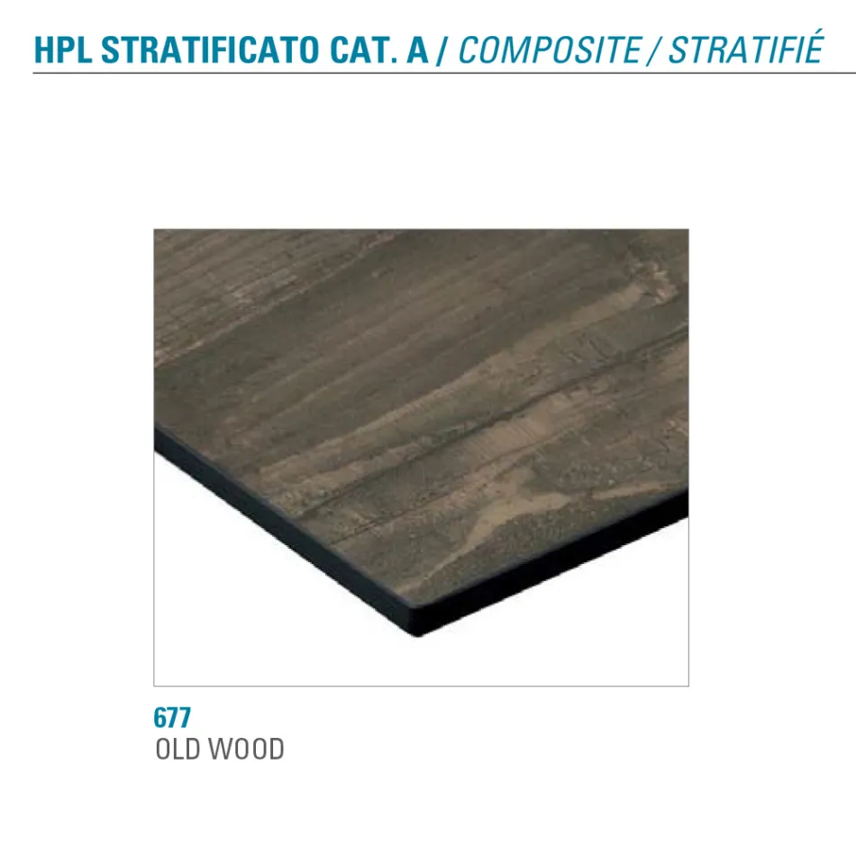 Rozkládací stůl až 180 cm Kulatý laminovaný Hpl Made in Italy - Bastiano Viadurini