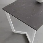 Rozkládací stůl Až 238 cm v kovu a Hpl Made in Italy - Pablito Viadurini