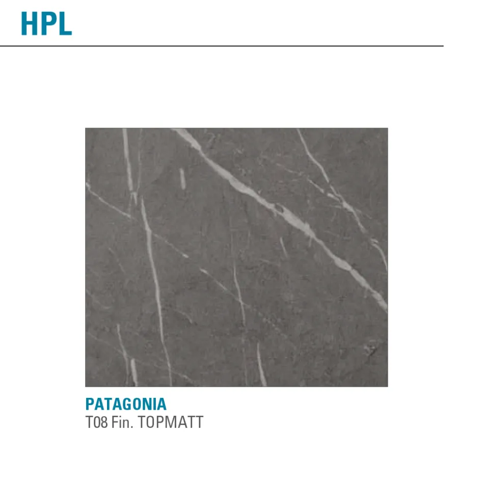 Rozkládací stůl až 238 cm Kovový a barevný Hpl Made in Italy - Pablito Viadurini