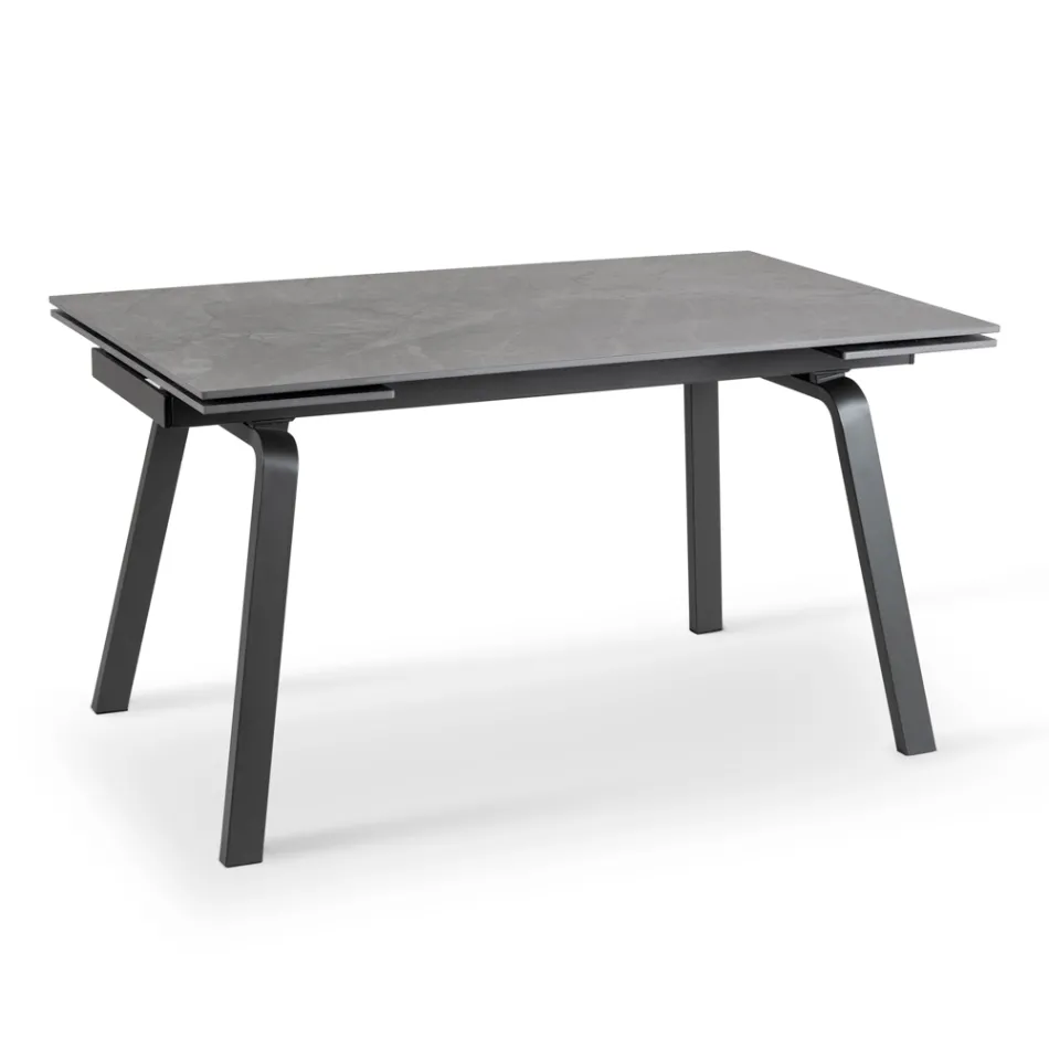 Rozkládací stůl až 200 cm v provedení Marble Effect Sintered Stone - Ananas Viadurini