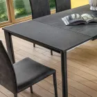 Rozkládací stůl až 240 cm s deskou Laminam Made in Italy - Maltese Viadurini