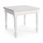 Roztažitelný stůl až 240 cm v Mango Wood a Mdf Homemotion - Tongo Viadurini