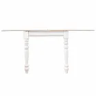 Roztažitelný stůl až 240 cm v Mango Wood a Mdf Homemotion - Tongo Viadurini