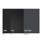 Roztažitelný stůl až 250 cm se skleněnou deskou vyrobené v Itálii - Pitagora Viadurini