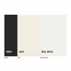 Roztažitelný stůl až 250 cm se skleněnou deskou vyrobené v Itálii - Pitagora Viadurini