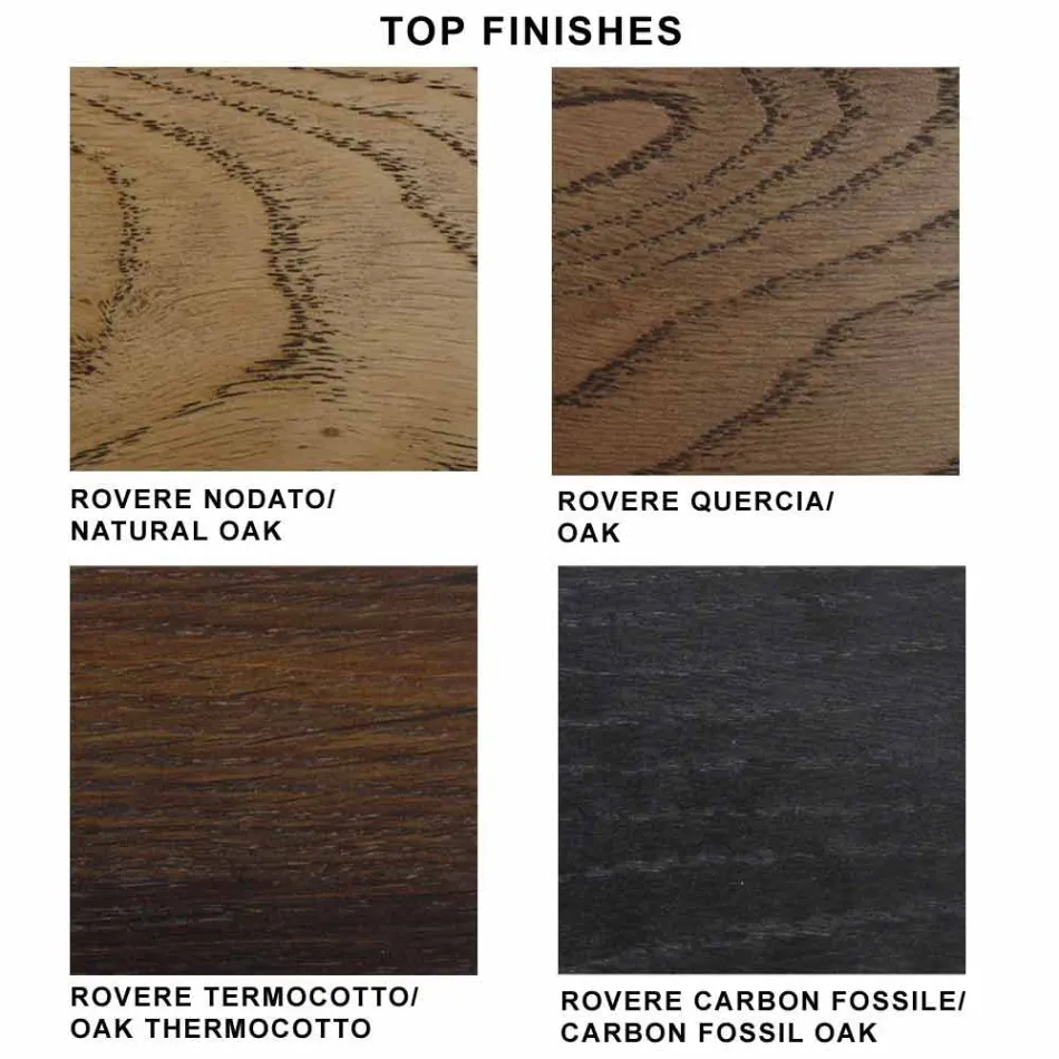 Rozkládací stůl až na 280 cm ze skla a dýhovaného dřeva – Eugrafo Viadurini