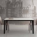 Roztažitelný stůl až 290 cm ze sklokeramiky Vyrobeno v Itálii - Polonio
