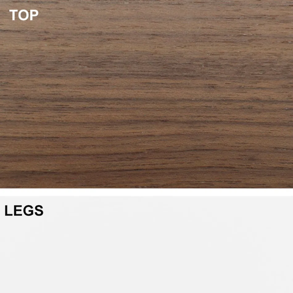 Rozkládací stůl Až 300 cm s dýhovanou deskou Made in Italy - Grotta Viadurini