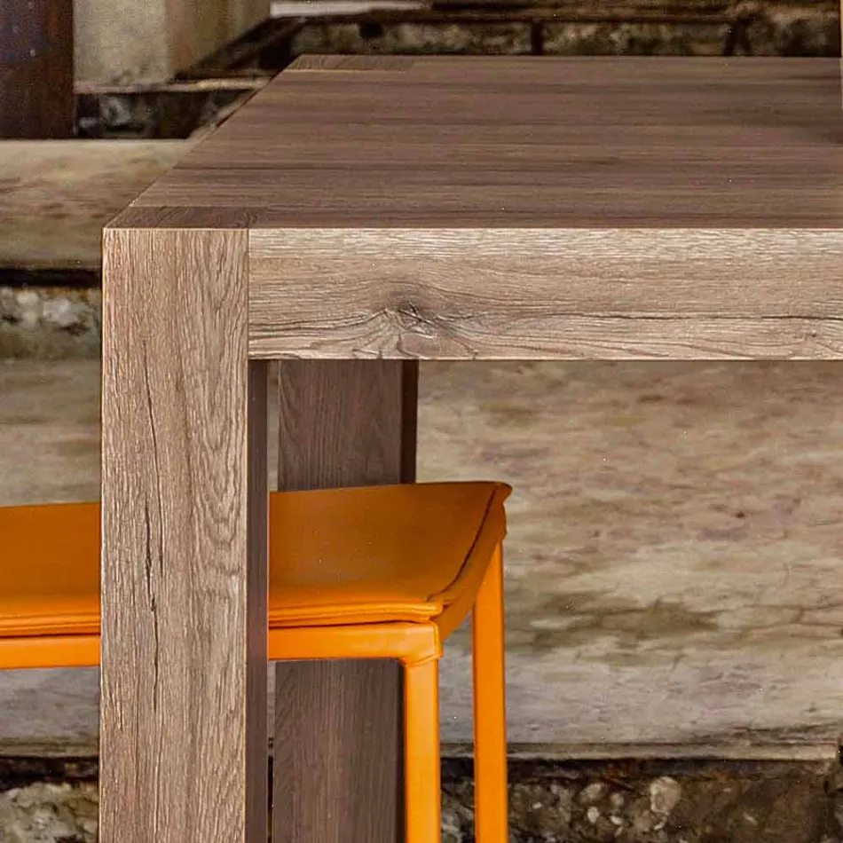 Tabulka rozšiřitelný až 300 cm, moderní design melamin Oky Viadurini