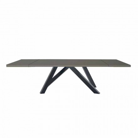 Rozkládací stůl Až 300 cm z Fenix a oceli Made in Italy - Settimmio Viadurini