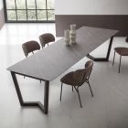 Rozkládací stůl Až 300 cm ve vrstvené HPL Made in Italy - Bastiano Viadurini