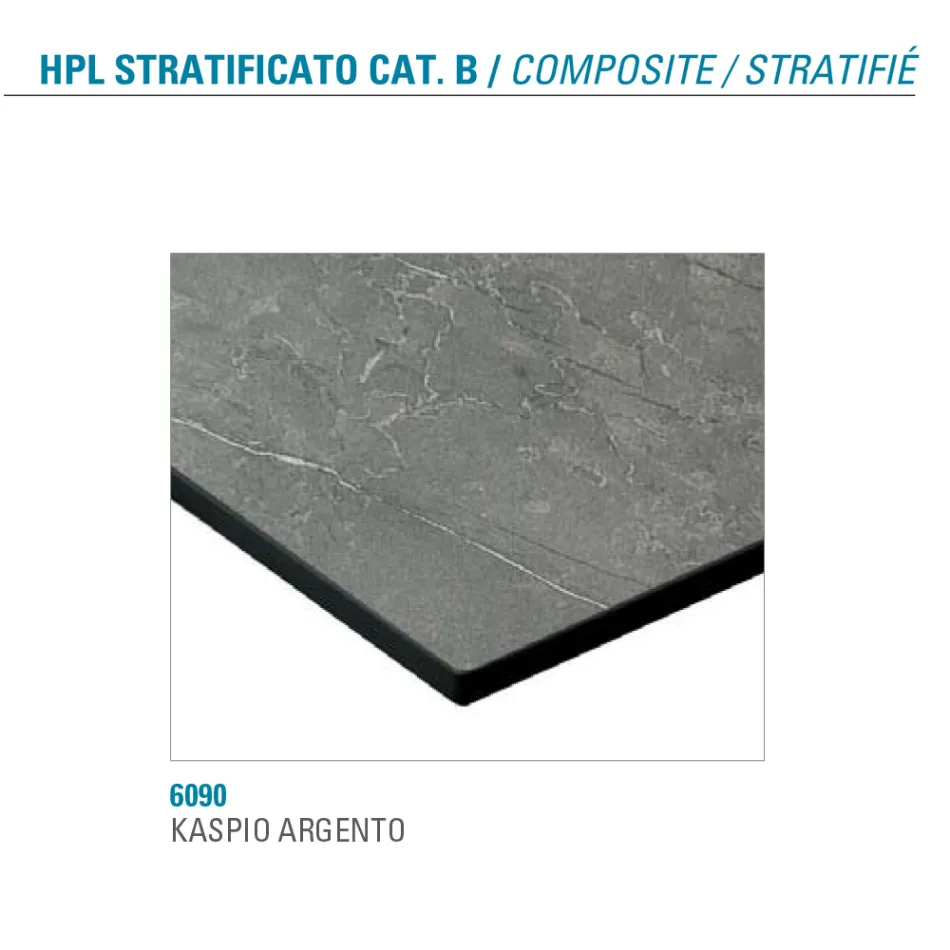 Rozkládací stůl Až 300 cm ve vrstvené HPL Made in Italy - Bastiano Viadurini