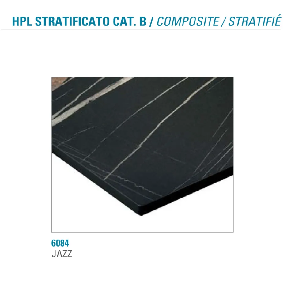 Rozkládací stůl Až 300 cm ve vrstvené HPL Made in Italy - Bastiano Viadurini