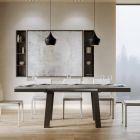 Rozkládací stůl až 4,40 m Moderní Made in Italy Dřevo - Cedric Viadurini