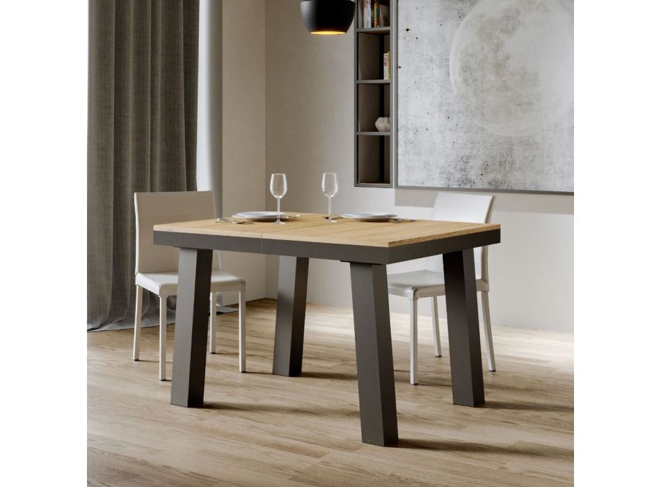 Rozkládací stůl až 4,40 m Moderní Made in Italy Dřevo - Cedric Viadurini