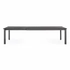 Rozkládací stůl v hliníkovém moderním designu pro venkovní Homemotion - Casper Viadurini