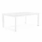 Rozkládací stůl v hliníkovém moderním designu pro venkovní Homemotion - Casper Viadurini