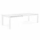 Rozkládací stůl v hliníkovém moderním designu pro venkovní Homemotion - Casper Viadurini