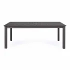 Rozkládací stůl v hliníkovém moderním designu pro venkovní Homemotion - Casper Viadurini