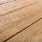 Rozkládací dřevěný zahradní designový stůl pro 6 osob Homemotion - Hunter Viadurini