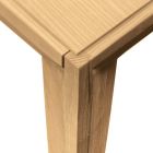 Rozkládací stůl z masivního jasanového dřeva v různých povrchových úpravách - Ferenc Viadurini
