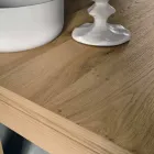 Rozkládací dubový dřevěný stůl vyrobený v Itálii - Sondrio Viadurini