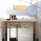 Roztahovací stůl v melaminu MDF a moderní Jesi Viadurini