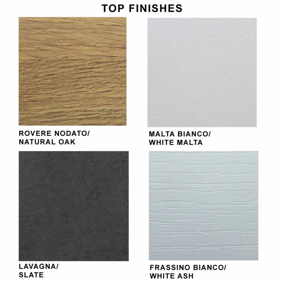 Moderní rozkládací 14místný stůl s laminátovou deskou Made in Italy - Ezzellino Viadurini