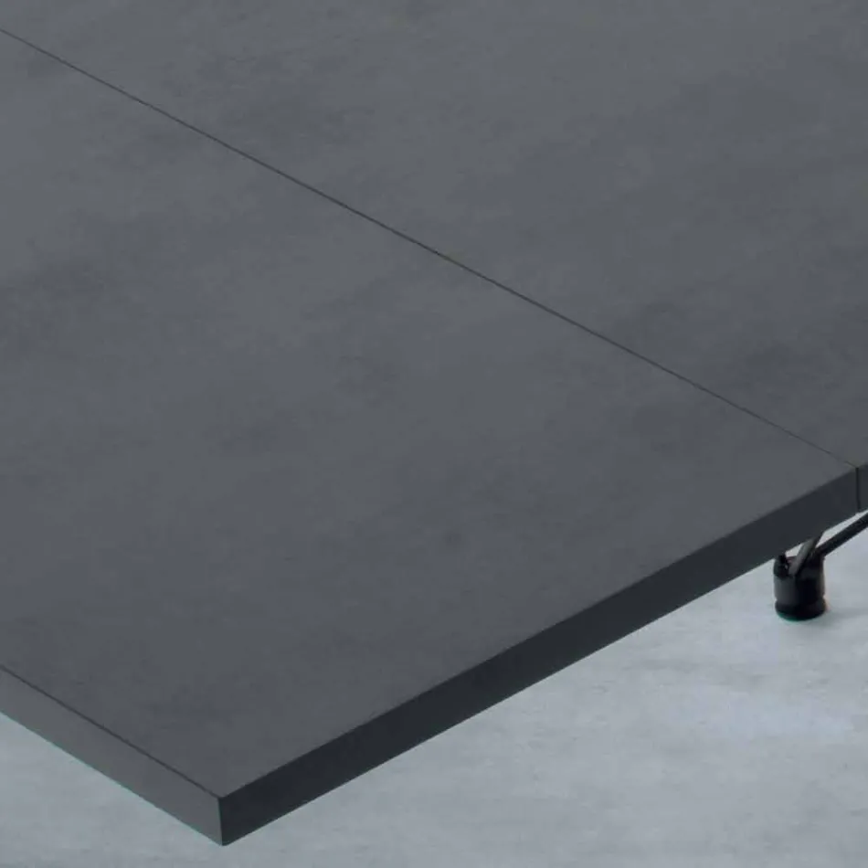 Moderní rozkládací 14místný stůl s laminátovou deskou Made in Italy - Ezzellino Viadurini