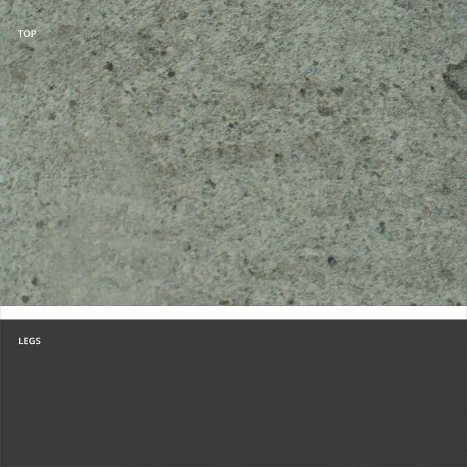 Moderní rozkládací stůl s kameninovou deskou vyrobený v Itálii, Erve Viadurini