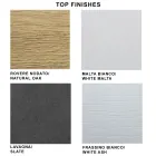 Moderní rozkládací stůl s laminovanou dřevěnou deskou Made in Italy – Settimmio Viadurini