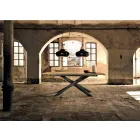 Moderní výsuvný stůl v dubovém dřevě Vyrobeno v Itálii - Oncino Viadurini