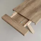 Roztahovací stůl Contemporary melamin a MDF Denver Viadurini